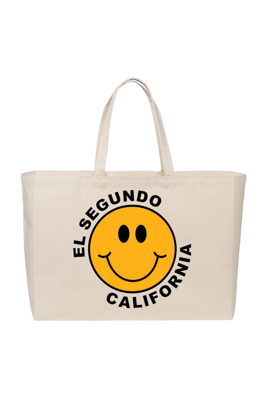 El Segundo Tote Bag Smiley Face