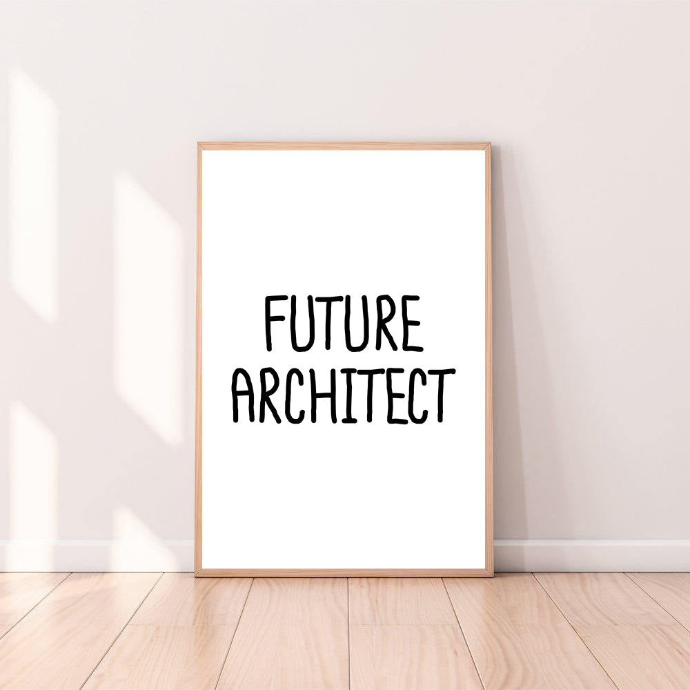 Wall Art Future Architect color_black