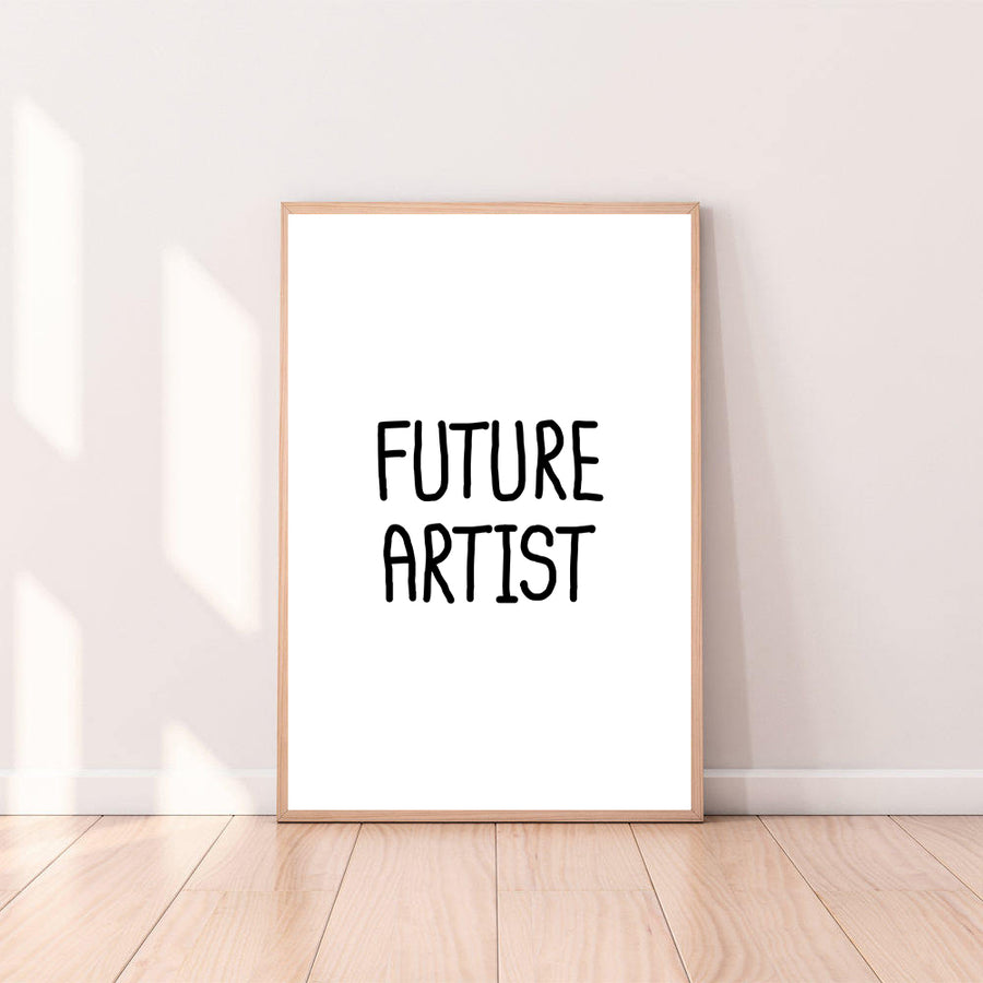 Wall Art Future Artist color_black