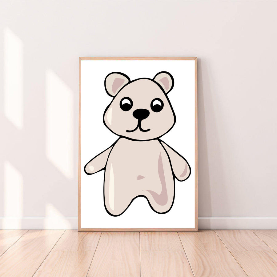 Wall Art Gummy Bear color_cream
