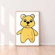 Wall Art Gummy Bear color_primrose-yellow