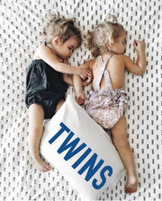 Woolf With Me Personalized Pillowcase Toddler and Queen Size color_lapis-blue