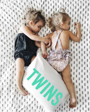Woolf With Me Personalized Pillowcase Toddler and Queen Size color_light-jade