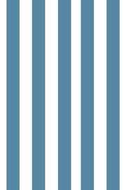 Woolf With Me Fitted Crib Sheet Stripes color_niagara