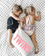Woolf With Me Personalized Pillowcase Toddler and Queen Size color_pink