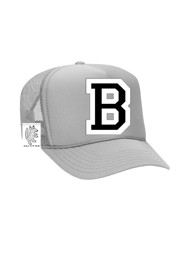 KIDS Trucker Hat Shark (Gray)