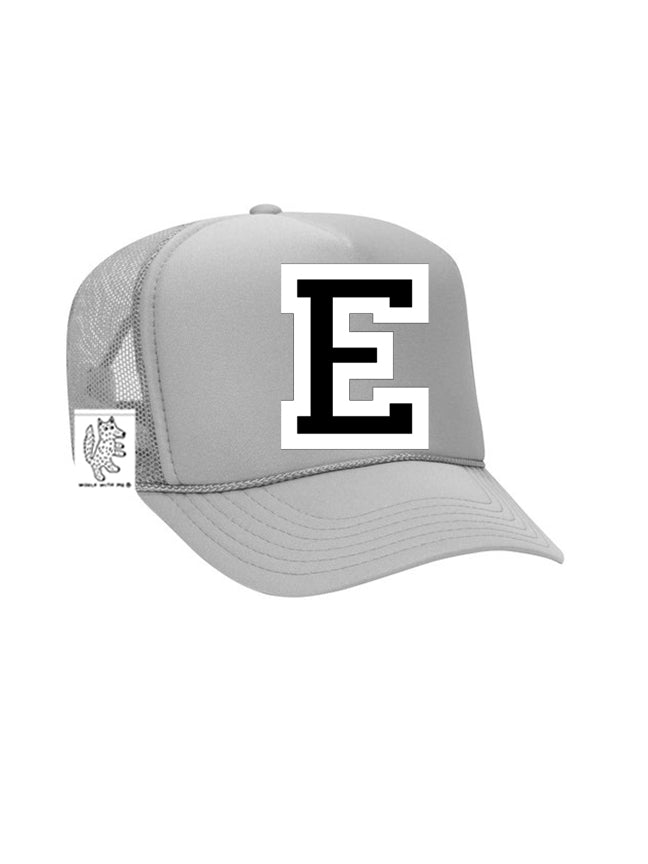 KIDS Trucker Hat Shark (Gray)