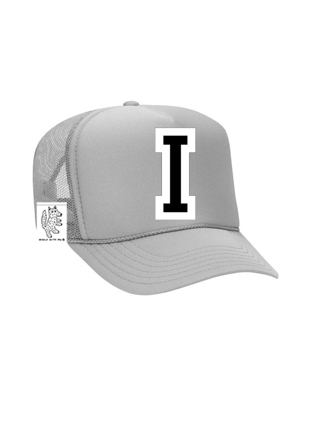 KIDS Trucker Hat Shark (Gray)