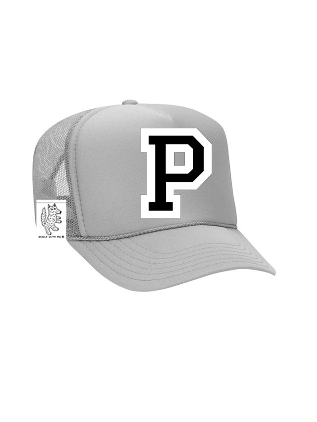 KIDS Trucker Hat Shark (Gray)