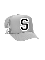 KIDS Trucker Hat Shark (Gray)