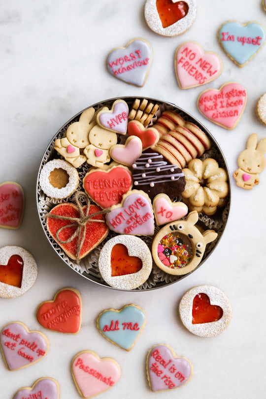 Valentine’s Day Cookie Box.