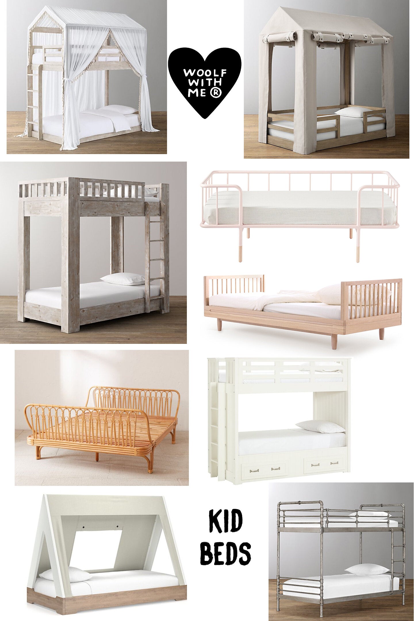 Kids Toddler Beds, Twin Beds & Bunk Beds.