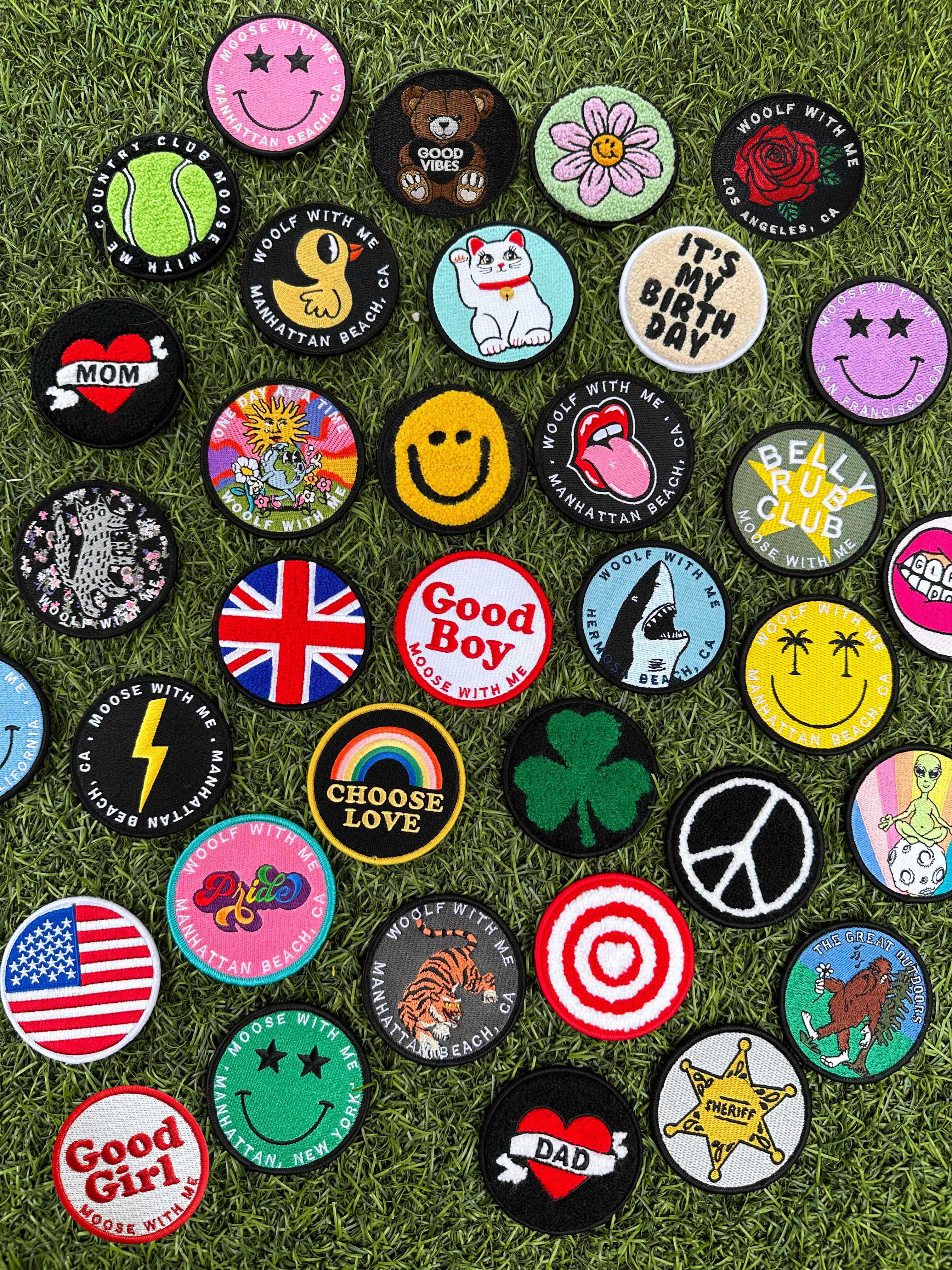 Velcro Embroidered Patches