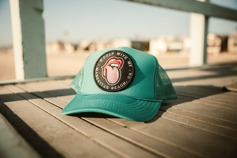 Velcro Patch Rock & Roll Lip Manhattan Beach, Ca
