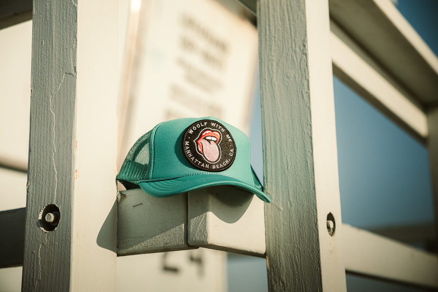 Velcro Patch Rock & Roll Lip Manhattan Beach, Ca