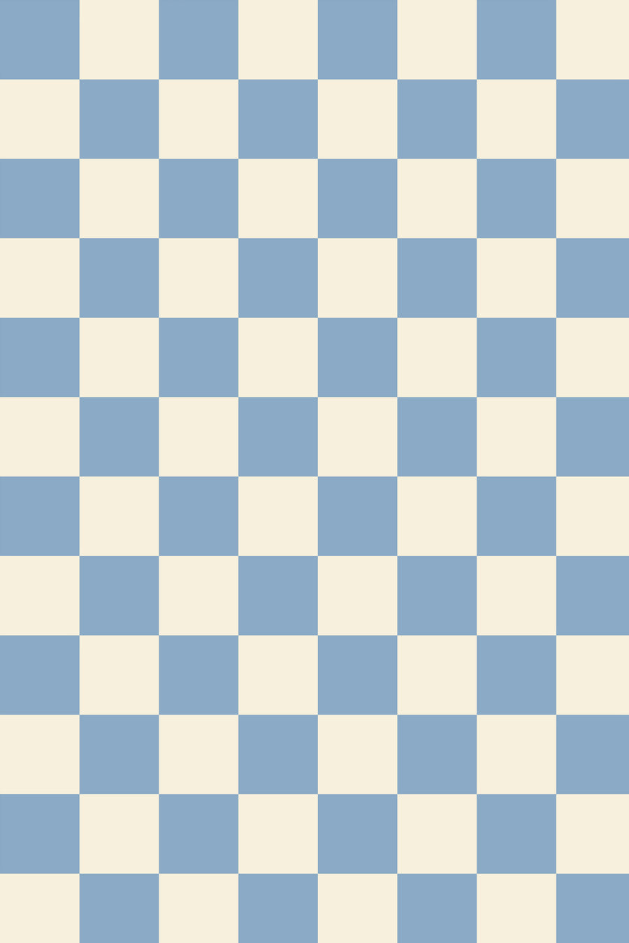 Organic Crib Sheet Blue Check