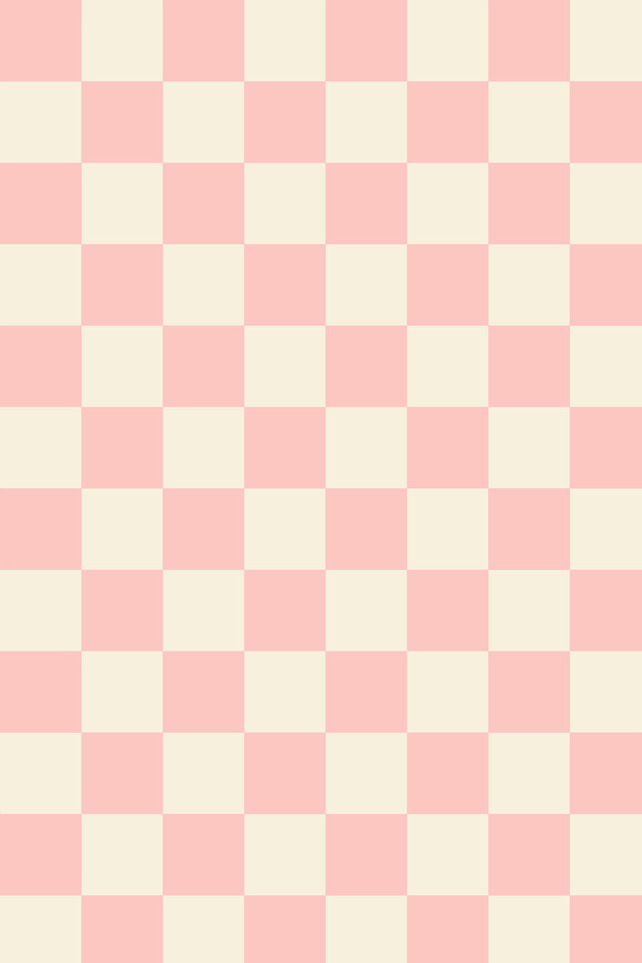 Organic Crib Sheet Pink Check