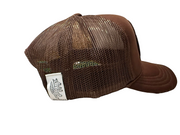 KIDS Customizable Trucker Hat Brown
