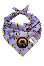 Dog Bandana Bolt - Customize with Interchangeable Velcro Patches