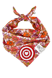 Dog Bandana California - Customize with Interchangeable Velcro Patches