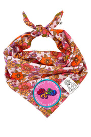 Dog Bandana California - Customize with Interchangeable Velcro Patches