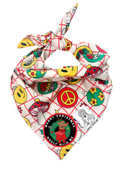 Dog Bandana Christmas Ornaments - Customize with Interchangeable Velcro Patches