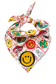 Dog Bandana Christmas Ornaments - Customize with Interchangeable Velcro Patches