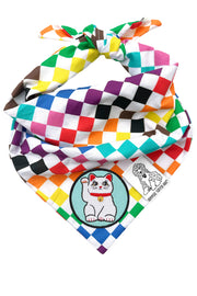 Dog Bandana Pride - Customize with Interchangeable Velcro Patches