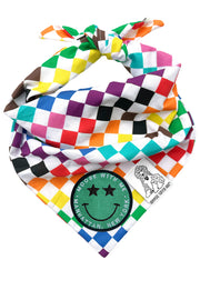 Dog Bandana Pride - Customize with Interchangeable Velcro Patches