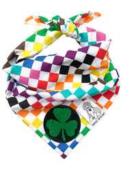 Dog Bandana Pride - Customize with Interchangeable Velcro Patches