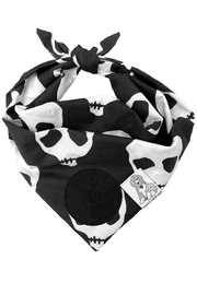 Dog Bandana Skulls - Customize with Interchangeable Velcro Patches