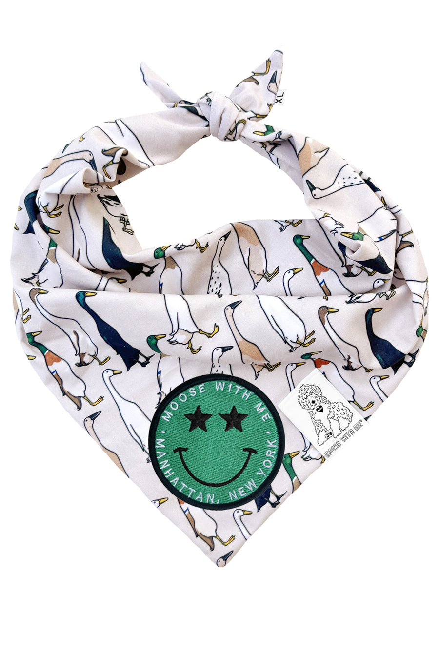 Dog Bandana Duck - Customize with Interchangeable Velcro Patches