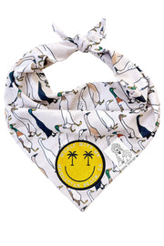 Dog Bandana Duck - Customize with Interchangeable Velcro Patches