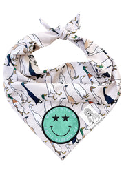 Dog Bandana Duck - Customize with Interchangeable Velcro Patches