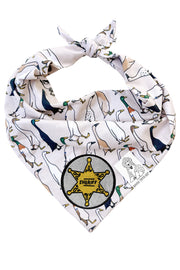 Dog Bandana Duck - Customize with Interchangeable Velcro Patches