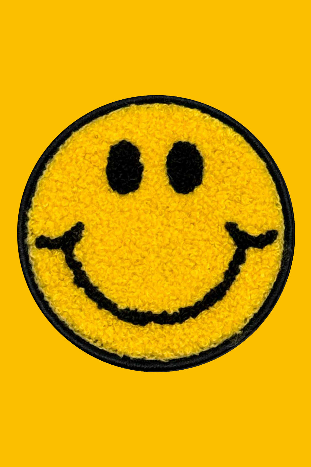 Velcro Patch Mr Smiley Face