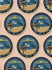 Velcro Patch | Meet Me at 22nd (Hermosa Beach)
