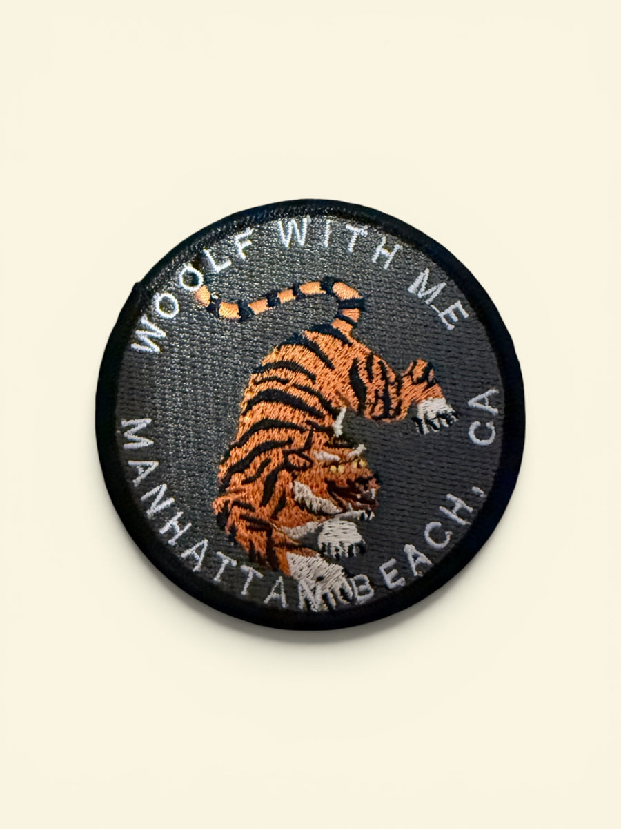 Velcro Patch Tiger Manhattan Beach