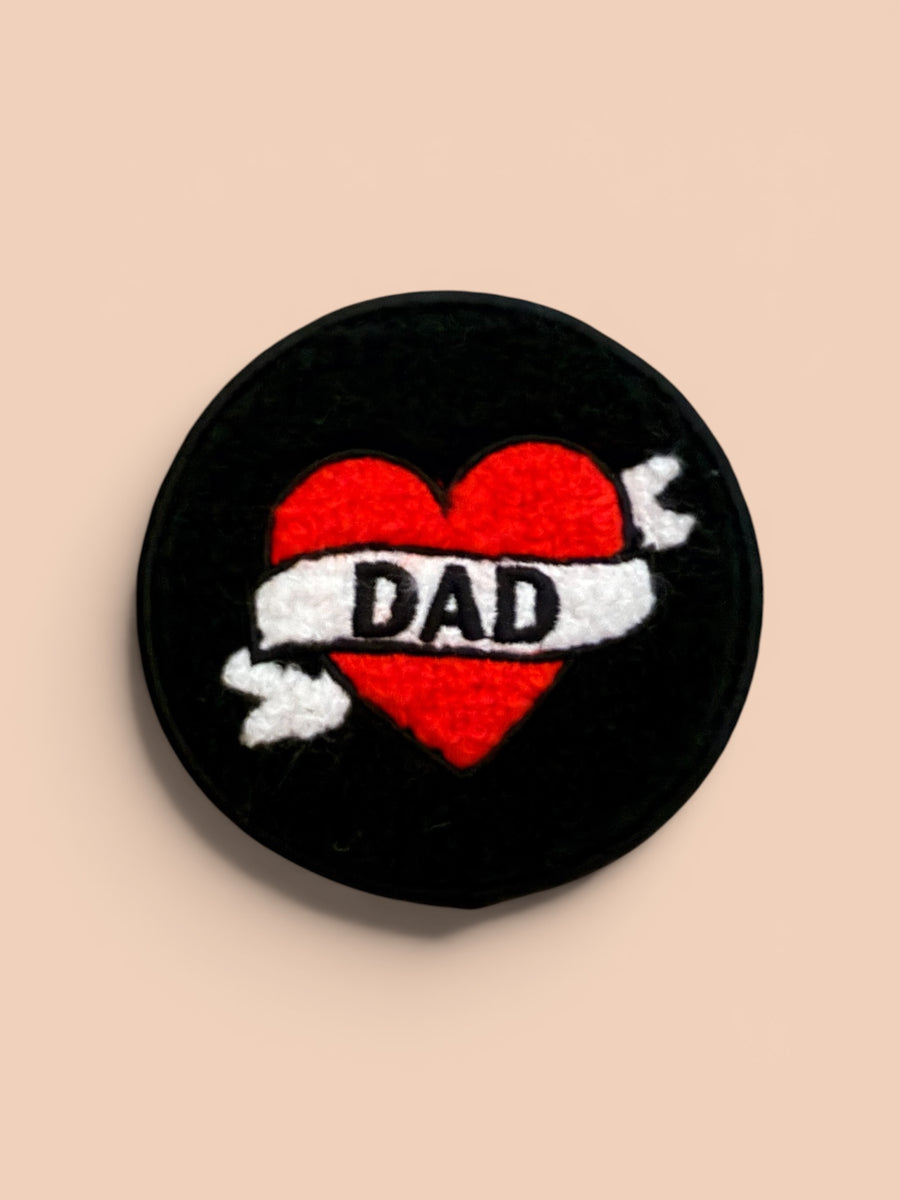 Velcro Patch DAD Heart