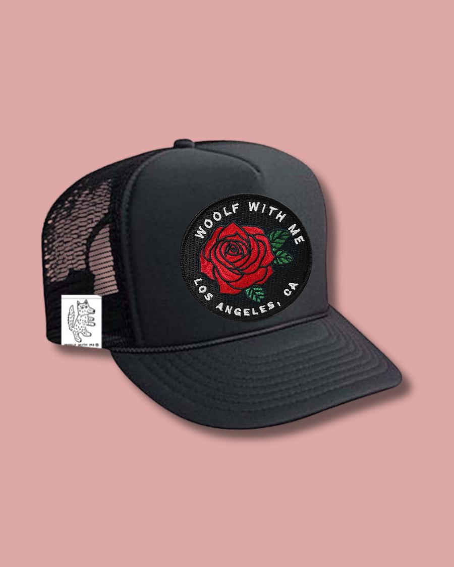 Velcro Patch | Red Rose (Los Angeles)