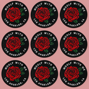 Velcro Patch | Red Rose (Los Angeles)
