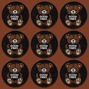 Velcro Patch | Good Vibes (Teddy)