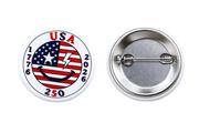 Pin Back Button - USA 250th
