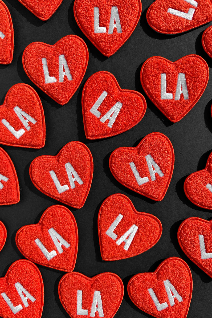 Velcro Patch LA Heart