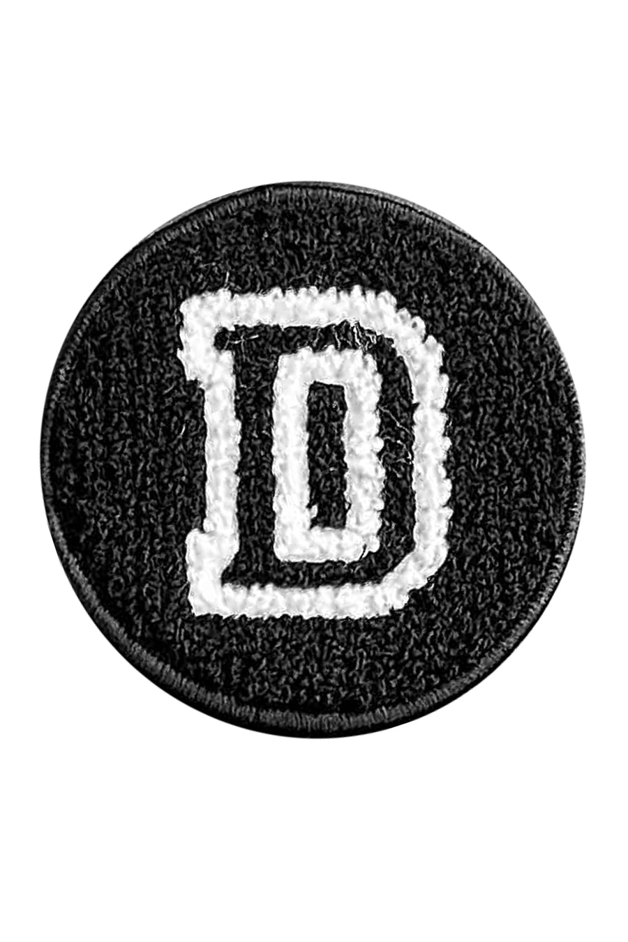 Letter D Velcro Patch | Embroidery : Woolf With Me® Manhattan