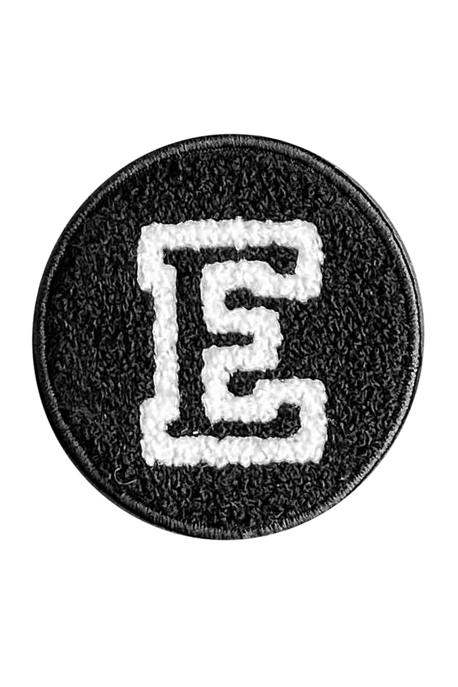 Velcro Initial Letter E Patch