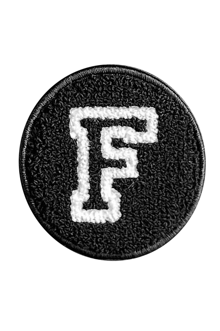 Velcro Initial Letter F Patch