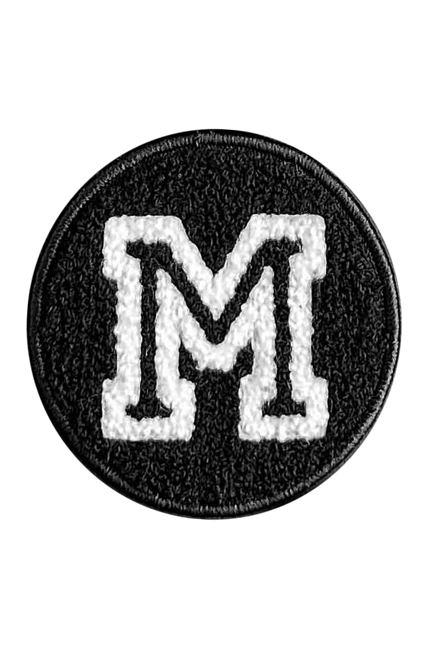 Velcro Initial Letter M Patch