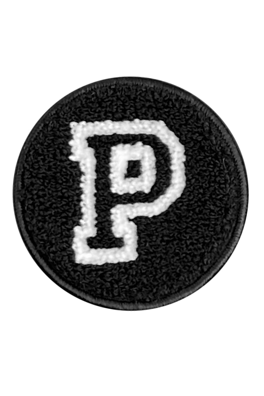 Velcro Initial Letter P Patch