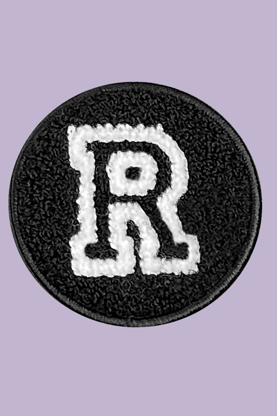 Velcro Initial Letter R Patch